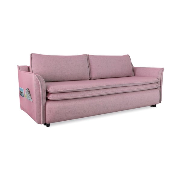 Rozā trīsvietīgs izlaižams dīvāns Miuform Charming Charlie