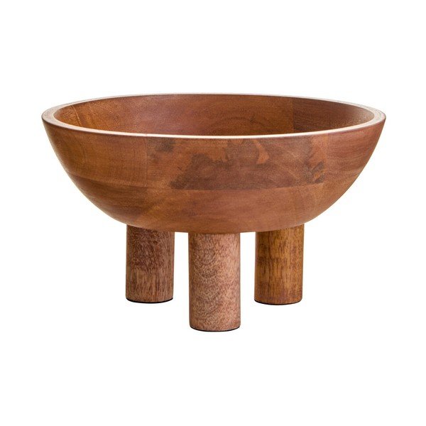 Dabīga toņa koka bļoda ø 27 cm Kara – Premier Housewares