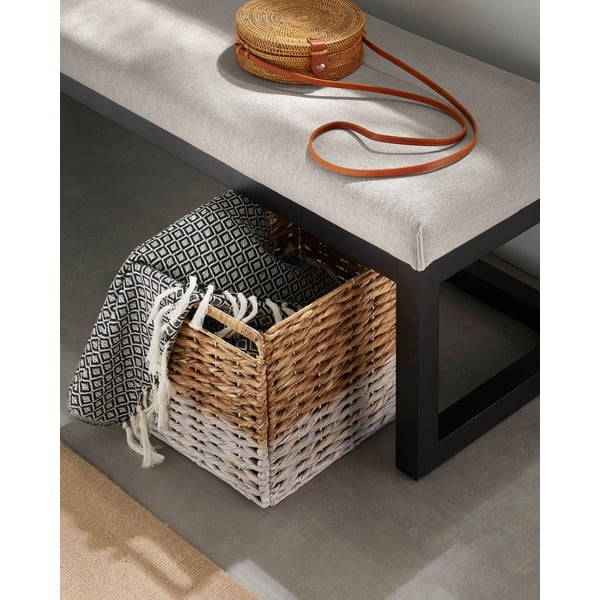 Melns/pelēkbēšs sols Loya – Kave Home-image-1