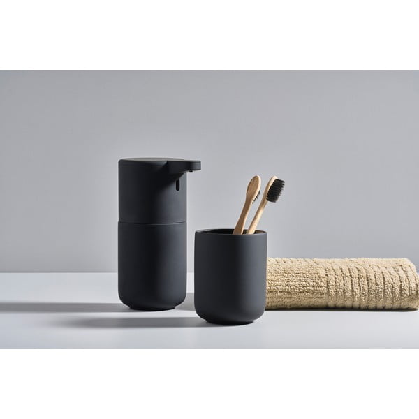 Melns bezskārienu ziepju dozators Zone Ume-image-4