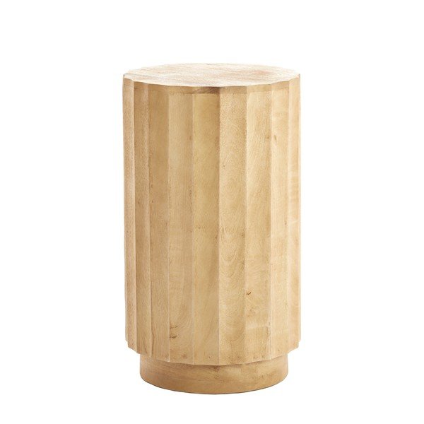 Mango masīvkoka apaļš sānu galdiņš ø 35 cm Ellena – Light & Living