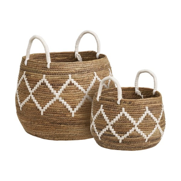 Pīti uzglabāšanas grozi (2 gab.) ø 41x32 cm Altea – House Nordic-image-3