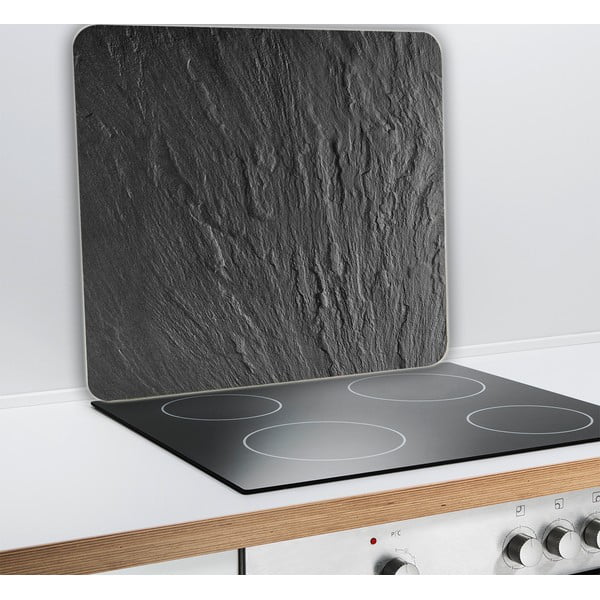 Stikla aizsargplāksne plītij Wenko Slate, 50 x 56 cm-image-1