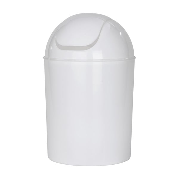 Balta nerūsējošā tērauda atkritumu tvertne 6 l Economic – Wenko-image-2
