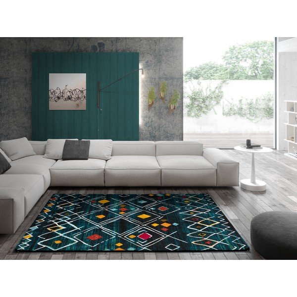 Zaļš paklājs Universal Sheki, 140 x 200 cm-image-1
