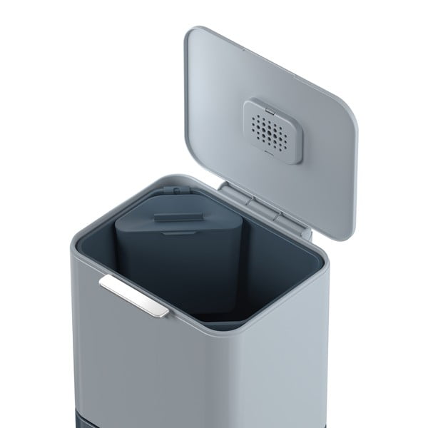 Atkritumu šķirošanas atkritumu tvertne 60 l Totem Max Sky – Joseph Joseph-image-4