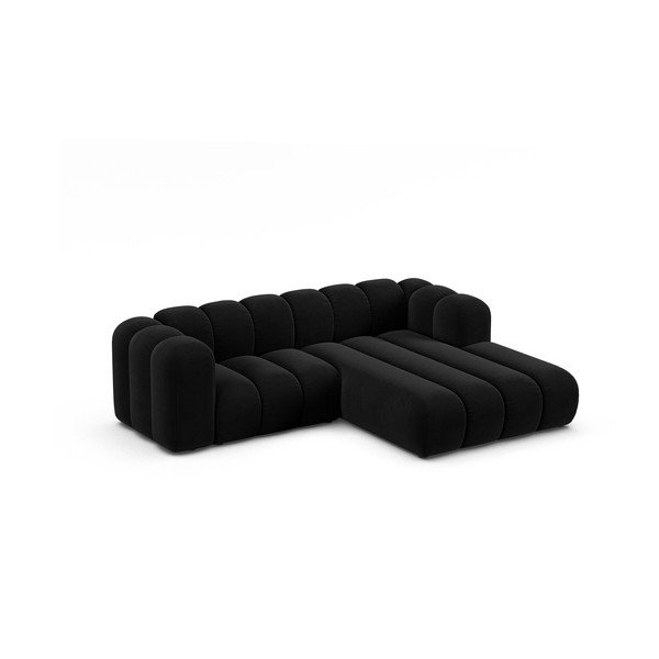 Antracīta pelēks stūra dīvāns (ar labo stūri) Lupine – Micadoni Home-image-1