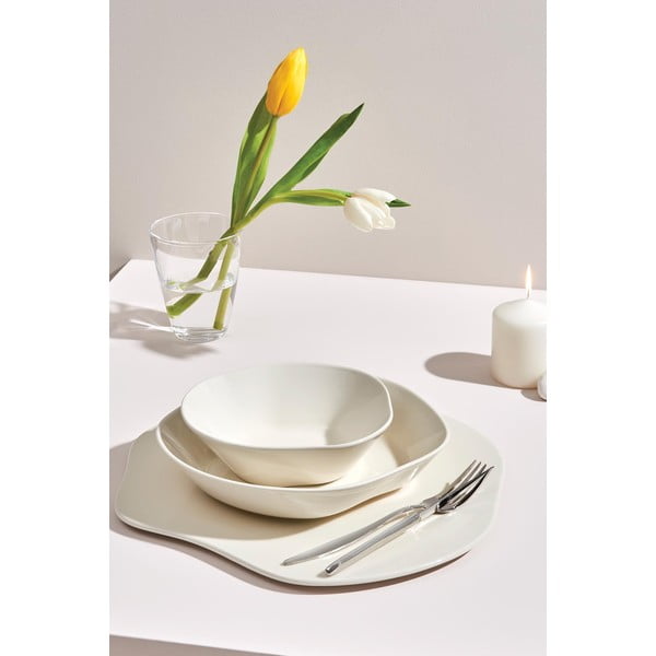 Baltu šķīvju komplekts (2 gab.) Kütahya Porselen Basic, ø 24 cm-image-1