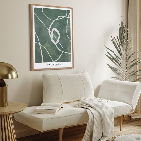 Glezna 52x72 cm Green Grafica   – Malerifabrikken-image-1