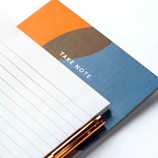 Magnētiskā piezīmju grāmatiņa ar pildspalvu 70 lpp. – Busy B-image-3