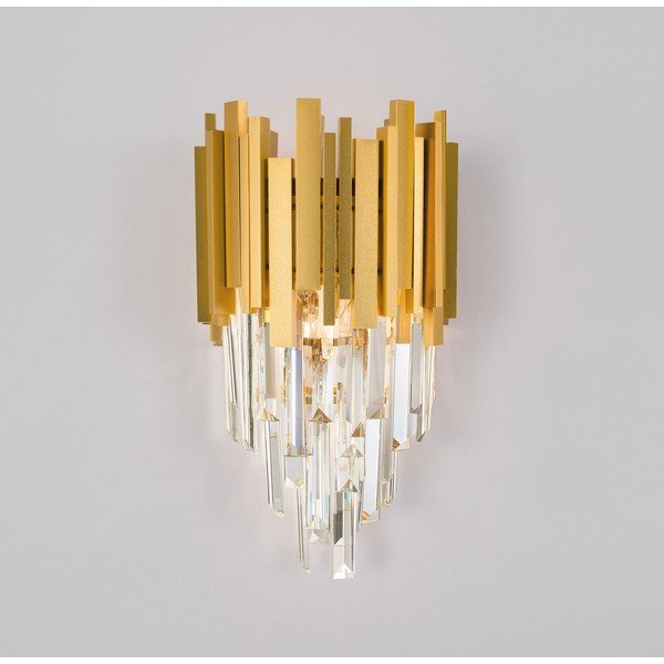 Zelta krāsas metāla sienas lampa Grane – Nova Luce-image-1