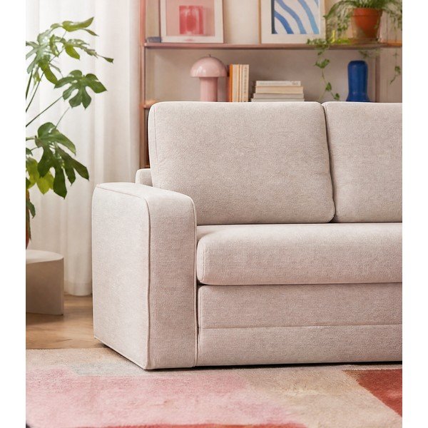 Bēšs salokāms dīvāns 160 cm Come – Bobochic Paris-image-3