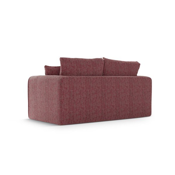 Tumši rozā salokāms dīvāns 158 cm Lido – Micadoni -image-3