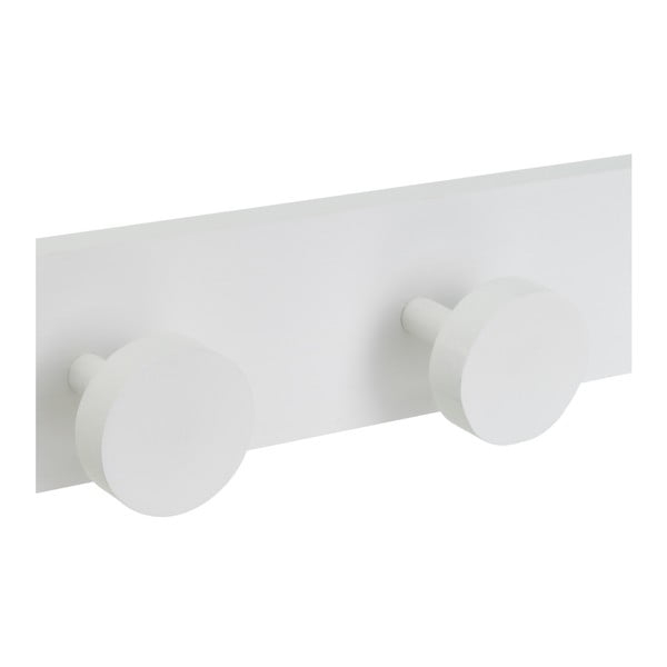 Balts priedes masīvkoka sienas pakaramais 40 cm Anillos – Casa Selección-image-2