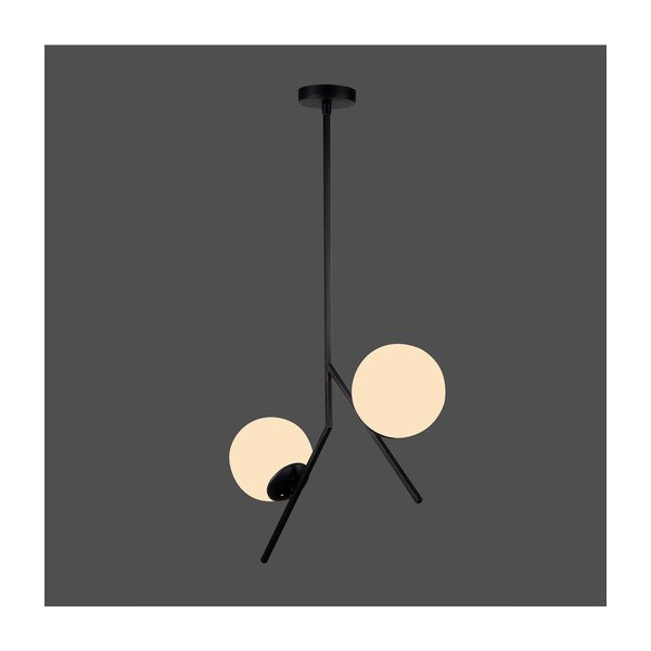 Melna piekarama lampa Squid Lighting Diagonal, augstums 74 cm-image-4