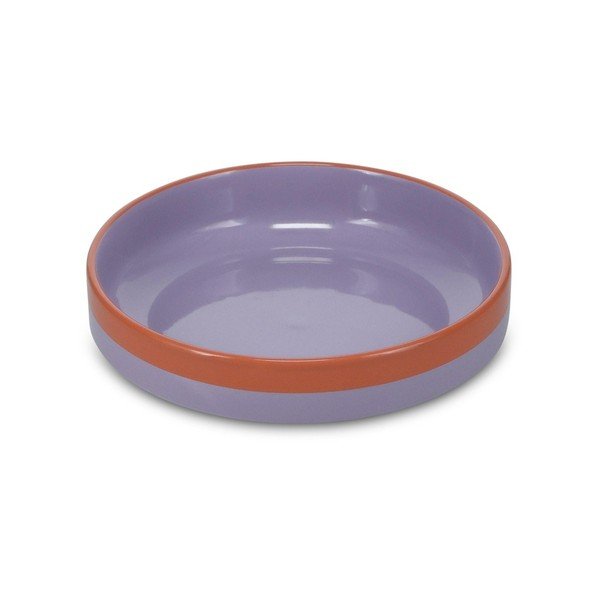 Oranža/violeta akmensmasas bļodiņa 1,2 l Duo – ONA