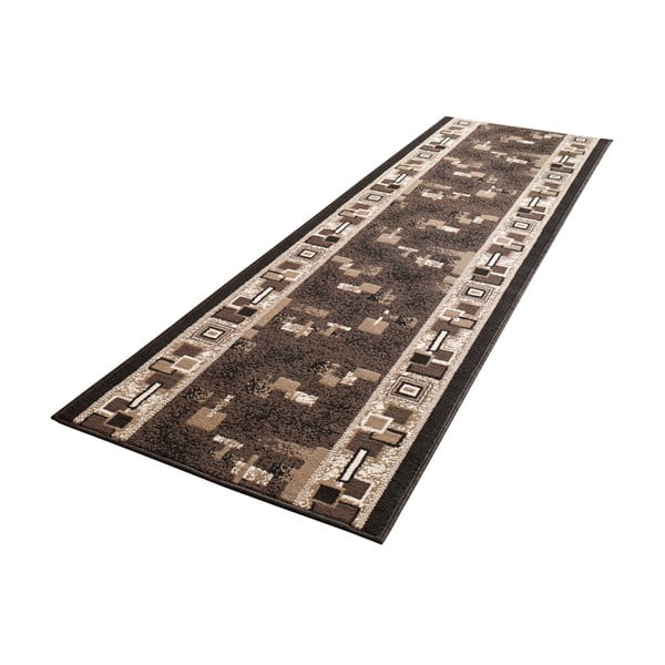 Brūns celiņa paklājs 80x200 cm Cube – Hanse Home-image-2