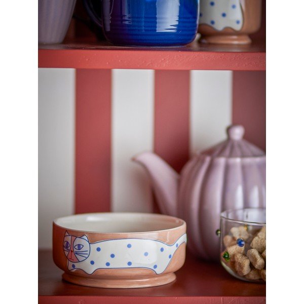 Gaiši brūnas akmensmasas bļodiņas (4 gab.) Missy – Bloomingville-image-1