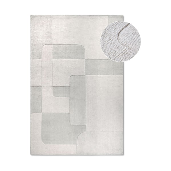 Krēmkrāsas ar rokām darināts vilnas paklājs 160x230 cm Charlotte – Villeroy&Boch