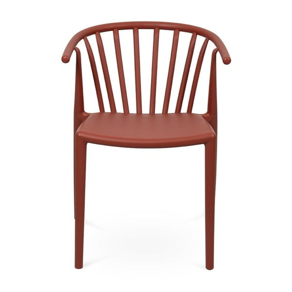 Brūns plastmasas dārza krēsls Capri – Bonami Essentials-image-2