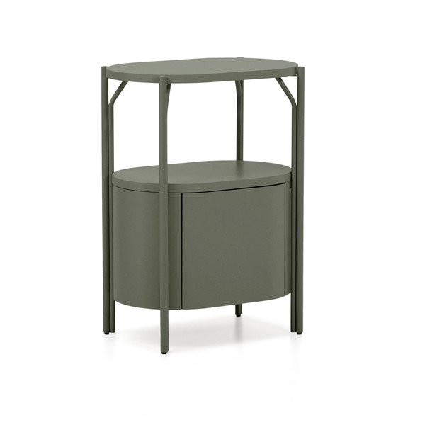 Zaļš skapītis zem izlietnes 60x81 cm Arely – Kave Home-image-2