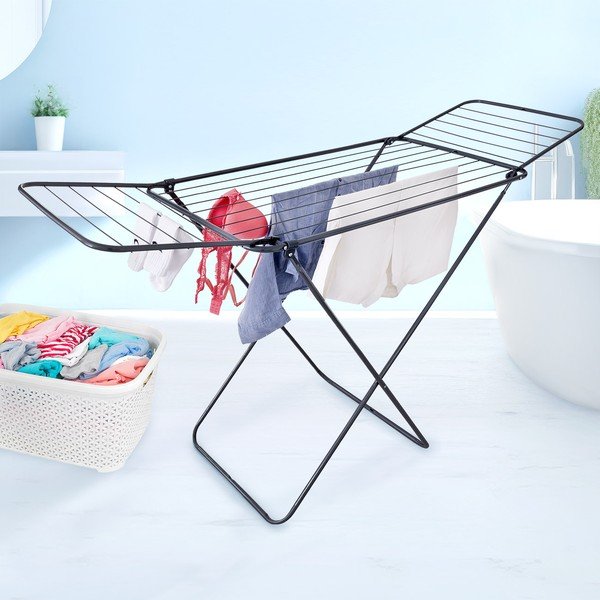 Melns/antracīta pelēks veļas žāvētājs 15 m – Orion-image-2