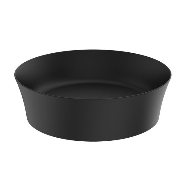 Matēti melna keramikas apaļa izlietne ø 40 cm Ipalyss – Ideal Standard-image-4