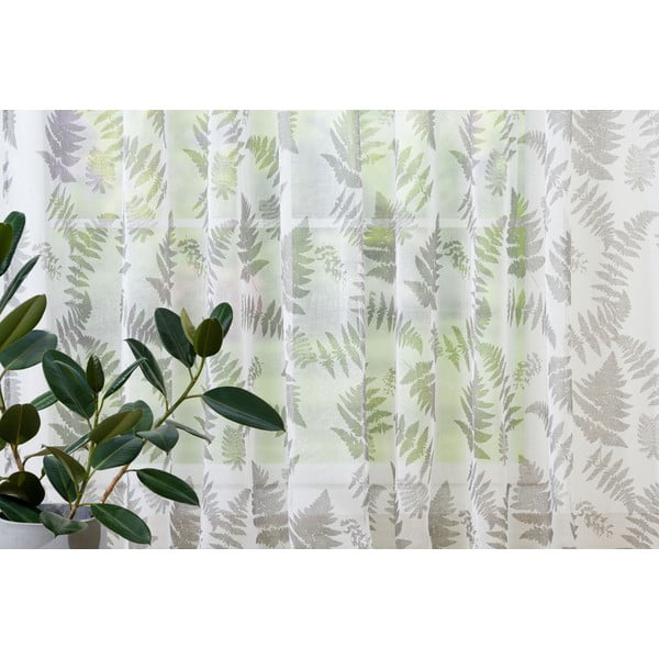 Balts/pelēks dienas aizkars 300x260 cm Feriga – Mendola Fabrics-image-1