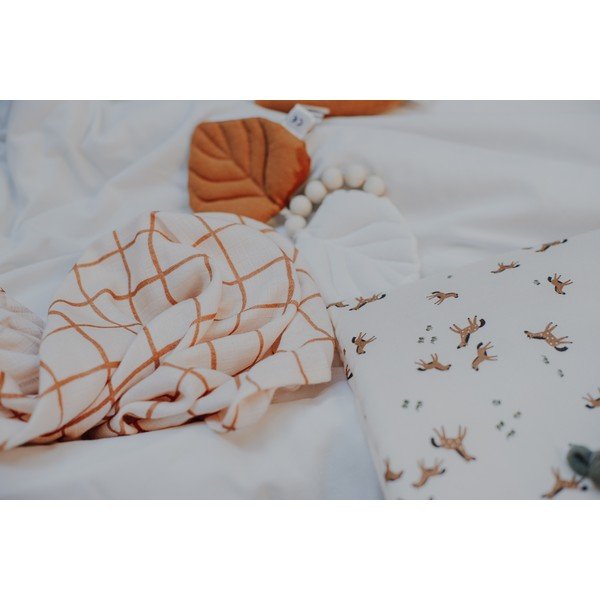 Bambusa autiņi (2 gab.) Green Floral – Malomi Kids-image-1