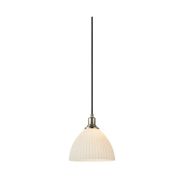 Balta stikla piekaramā lampa ø18x18 cm Ro – Markslöjd