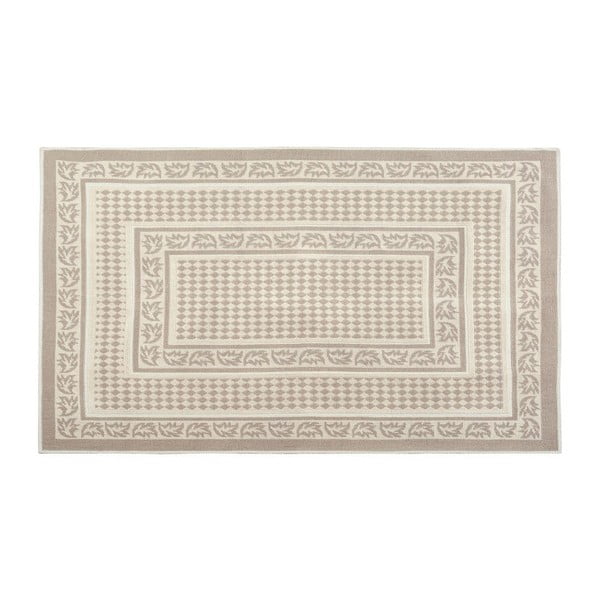 Krēmkrāsas kokvilnas paklājs Eno, 160 x 230 cm
