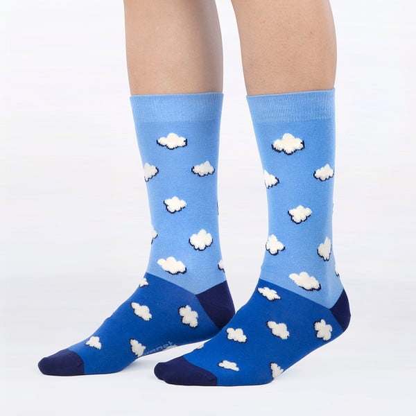 3 pāru zeķu komplekts Ballonet Socks Novelty Blue dāvanu kastītē, 36-40 izmērs-image-3