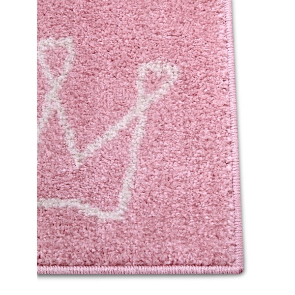 Rozā bērnu paklājs 120x170 cm Crowns – Hanse Home-image-3