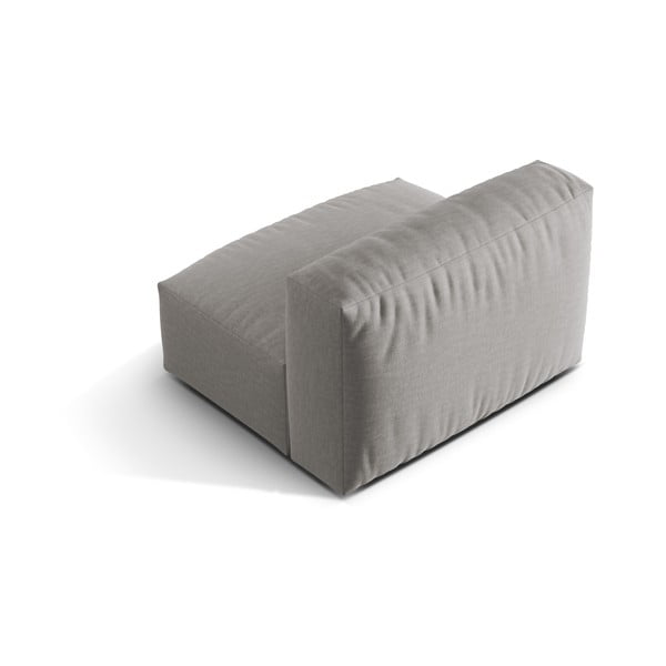 Gaiši pelēka modulārā dīvāna daļa (vidējā moduļa) Martina – Micadoni Home-image-2