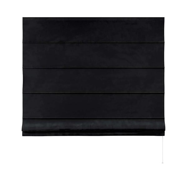 Melnas romiešu žalūzijas 170x160 cm Posh Velvet – Yellow Tipi-image-3