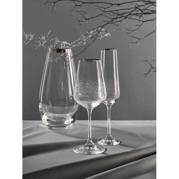 6 glāžu komplekts Crystalex Frost, 340 ml-image-1