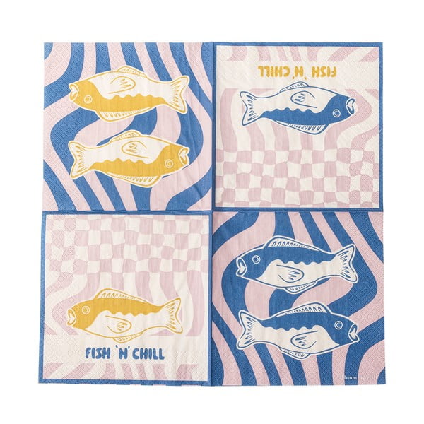 Papīra salvetes (20 gab.) 33x33 cm Remy – Bloomingville