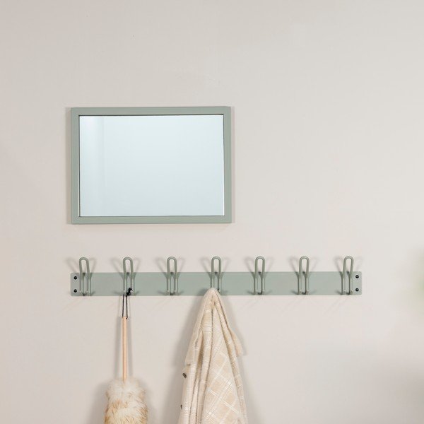 Dūmakaini zaļš metāla sienas pakaramais 100 cm Miles – Spinder Design-image-1