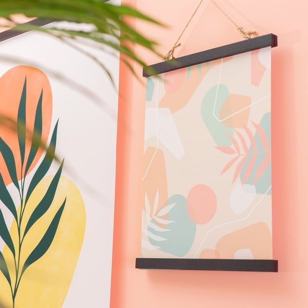 Melns magnētiskais plakātu rāmis Sass & Belle, platums 30 cm-image-1