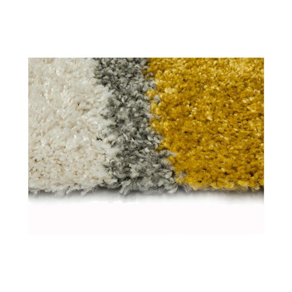 Dzeltens un bēšs paklājs Universal Lys, 140 x 200 cm-image-1