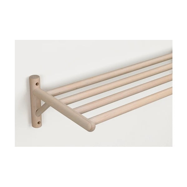 Piekaramais apavu plaukts no ozolkoka dabīgā tonī Milford – Rowico-image-1