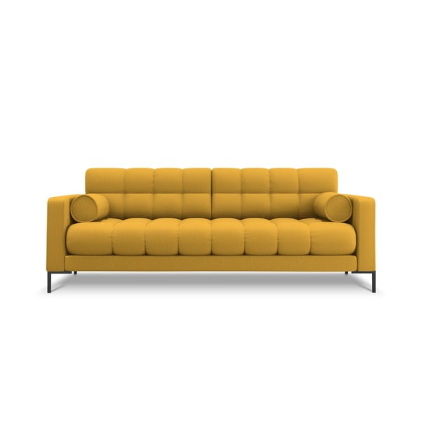 Dzeltens dīvāns 217 cm Bali – Cosmopolitan Design