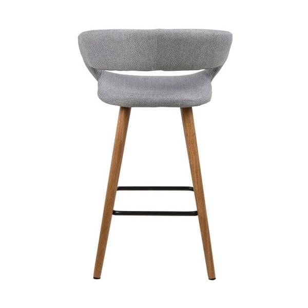 Pelēki bāra krēsli (2 gab.) Gill – Actona-image-3