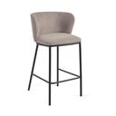 Gaiši brūns bāra krēsls (sēdekļa augstums 65 cm) Ciselia – Kave Home