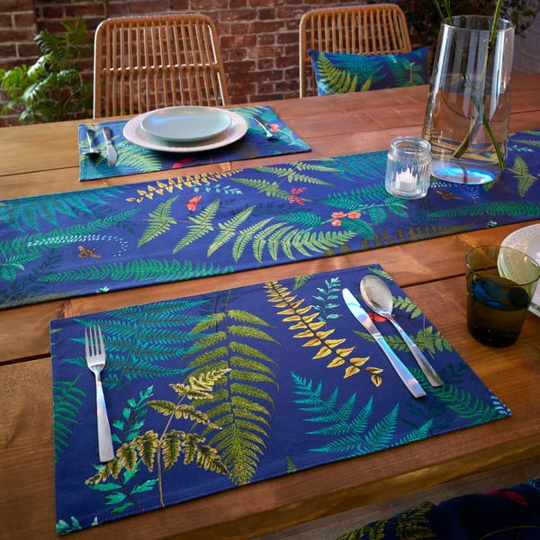 Tekstila galda paliktnis (2 gab.) 30x46 cm Woodland Fern – RHS-image-1