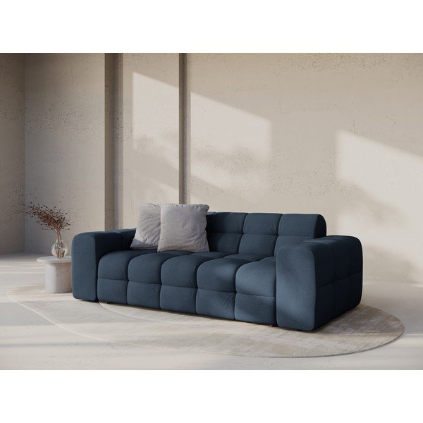 Tumši zils dīvāns 222 cm Kendal – Micadoni -image-1