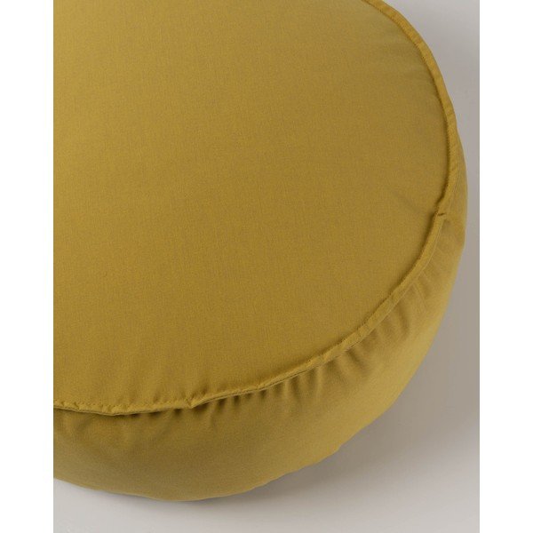 Sinepju dzeltens pufs Nedra – Kave Home-image-1