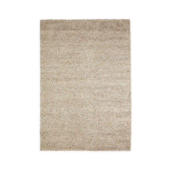 Bēšs vilnas paklājs 200x300 cm Lubrin – Kave Home