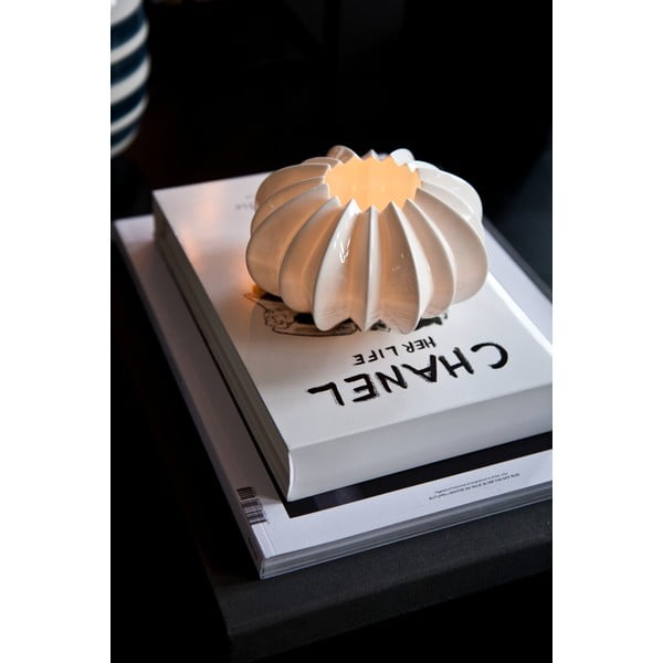 Balts porcelāna svečturis Kähler Design Stella, ⌀ 13,5 cm-image-1