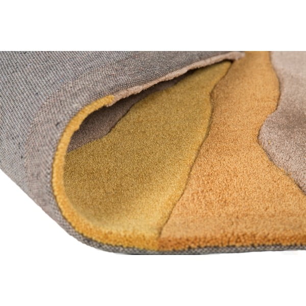 Dzeltens paklājs Flair Rugs Splinter, 120 x 170 cm-image-2